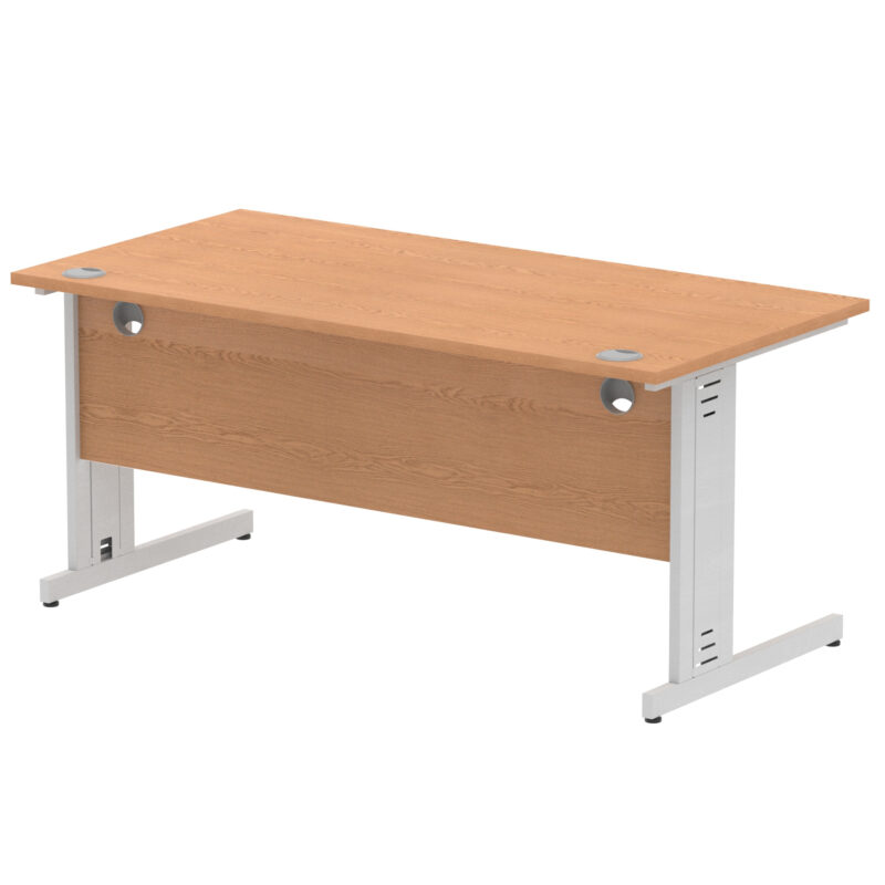 Surge 1600mm Straight Desk Cable Managed Leg - Image 53
