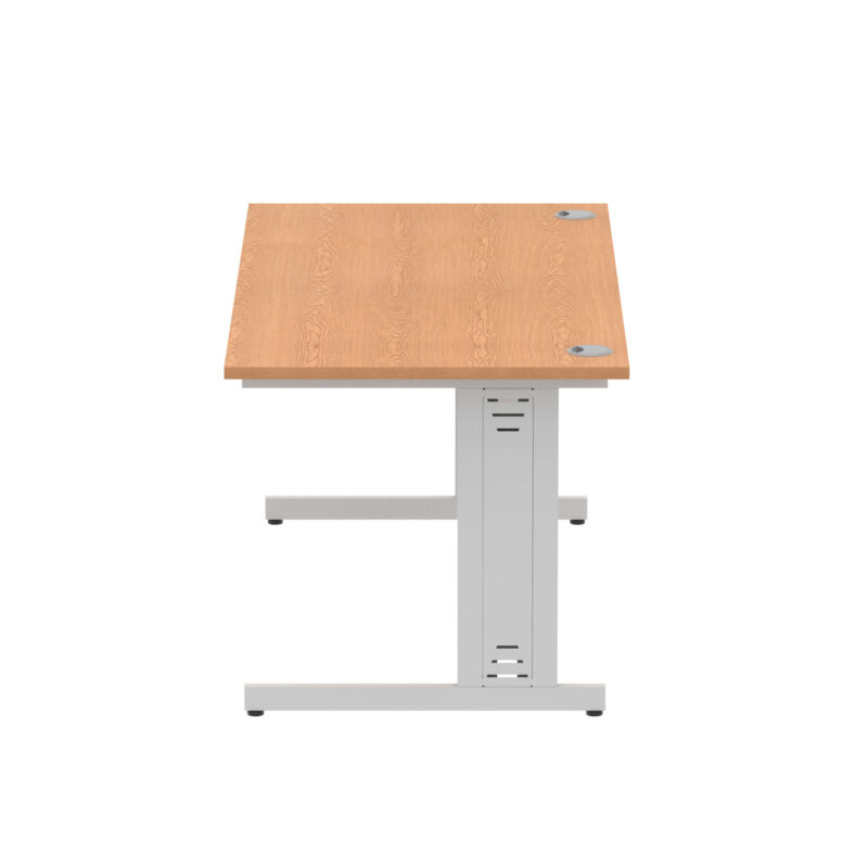 Surge 1600mm Straight Desk Cable Managed Leg - Image 56