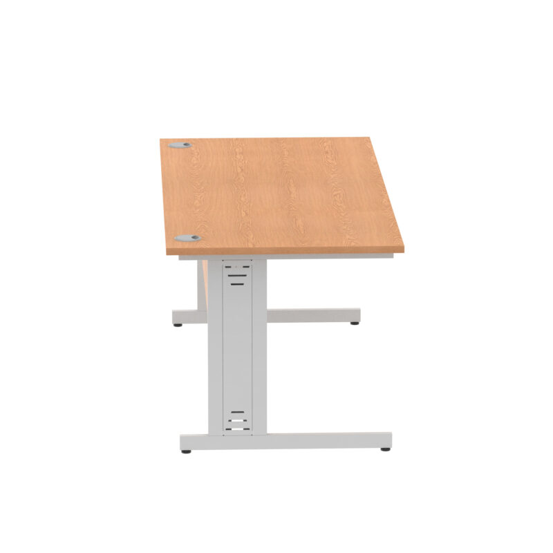 Surge 1800mm Straight Desk Cable Managed Leg - Image 52