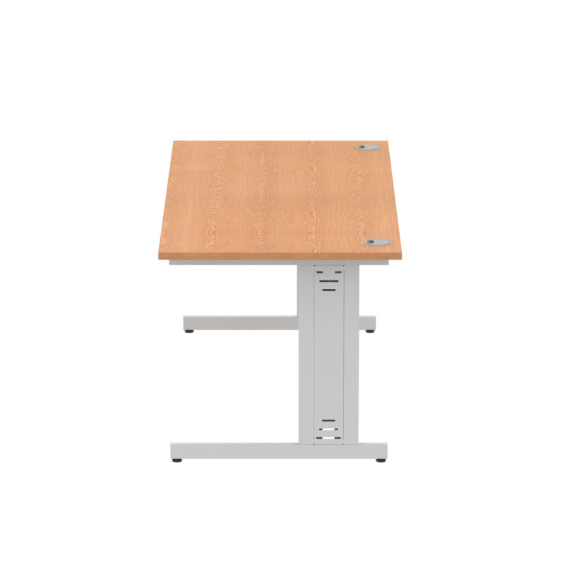 Surge 1800mm Straight Desk Cable Managed Leg - Image 56