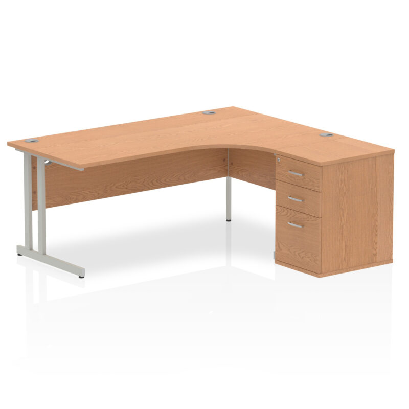 Surge 1800mm Cantilever Right Crescent Desk Workstation - Image 20
