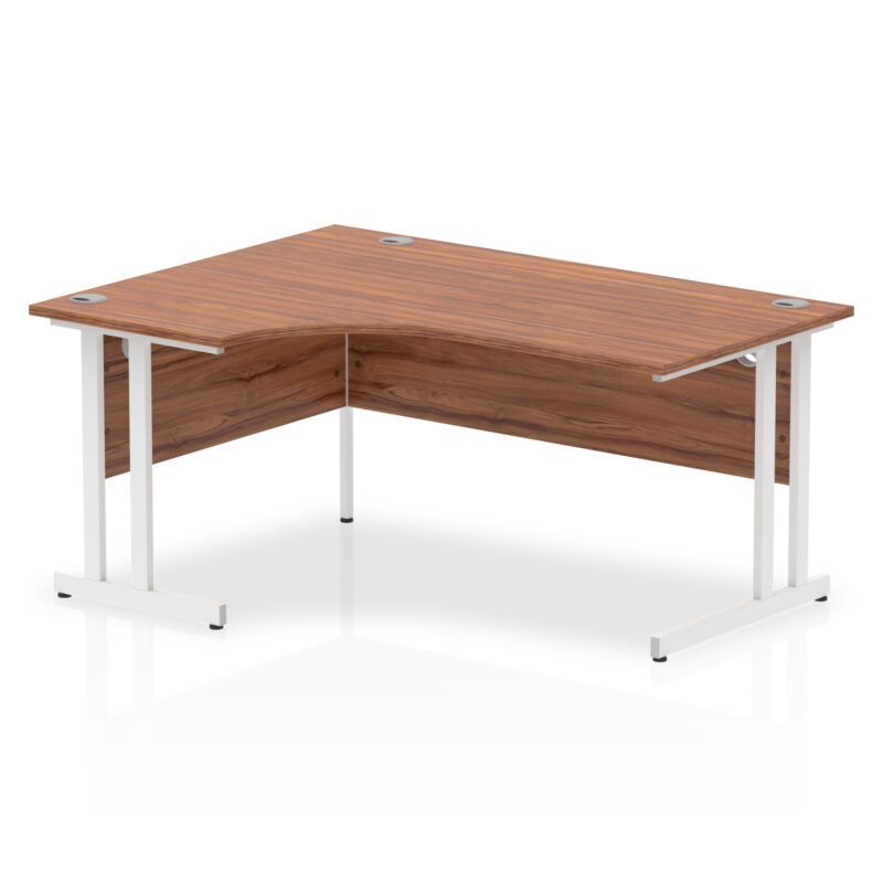 Surge 1600mm Left Crescent Desk Cantilever Leg - Image 10