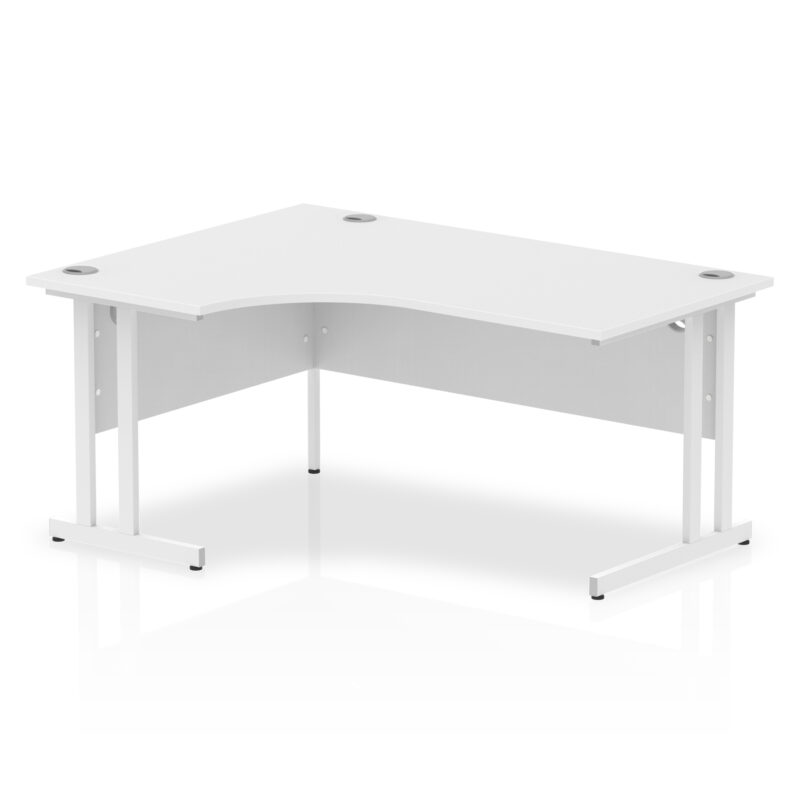 Surge 1600mm Left Crescent Desk Cantilever Leg - Image 12