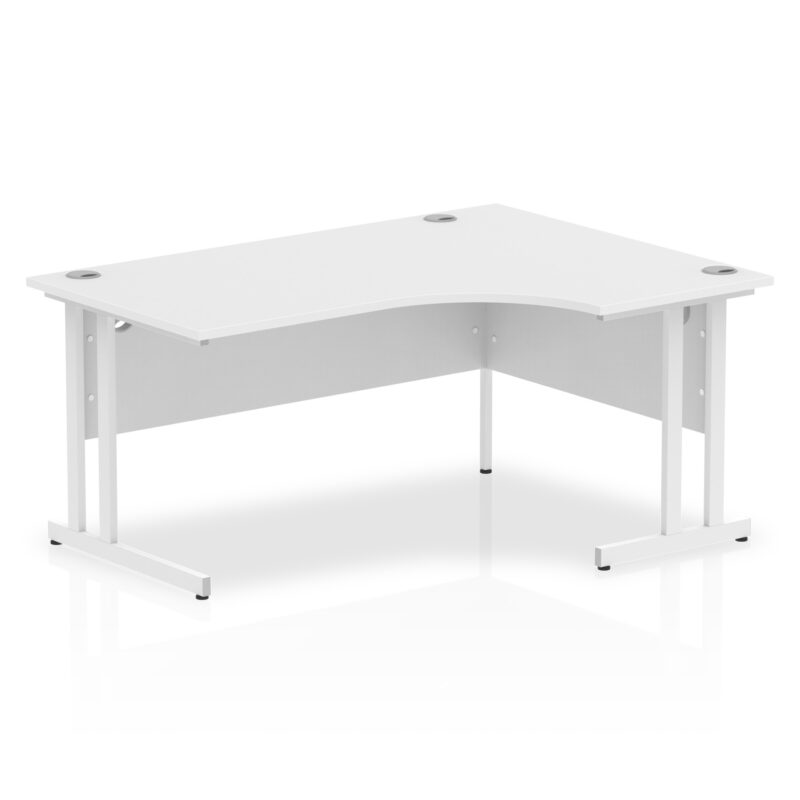 Surge 1600mm Right Crescent Desk Cantilever Leg - Image 12