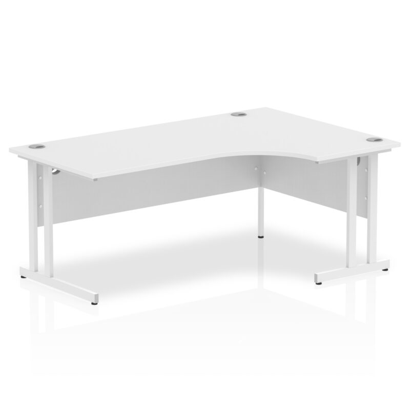 Surge 1800mm Right Crescent Desk Cantilever Leg - Image 12