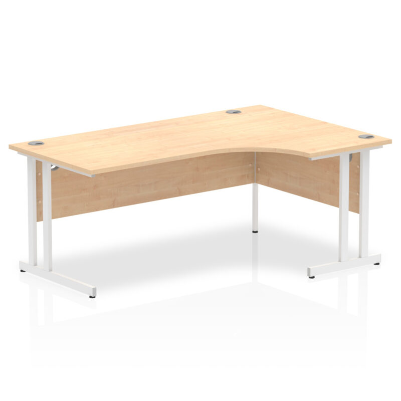 Surge 1800mm Right Crescent Desk Cantilever Leg - Image 6