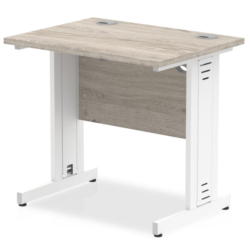 Surge 800mm Slimline Desk Cable Managed Leg - Image 4