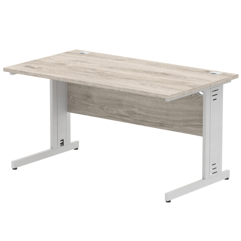 Surge 1400mm Straight Desk Cable Managed Leg - Image 17