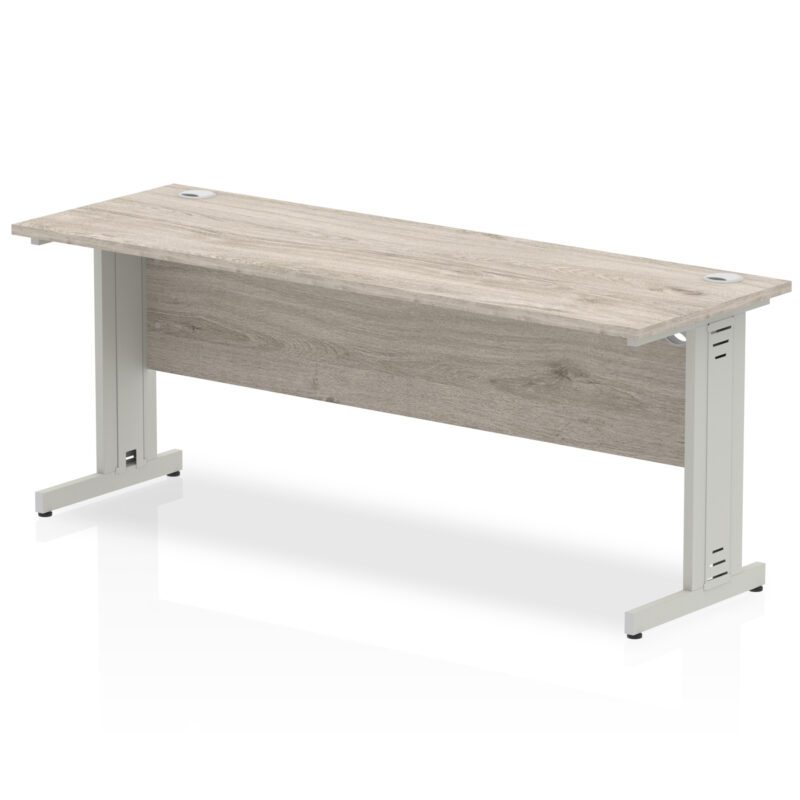 Surge 1800mm Slimline Desk Cable Managed Leg - Image 3