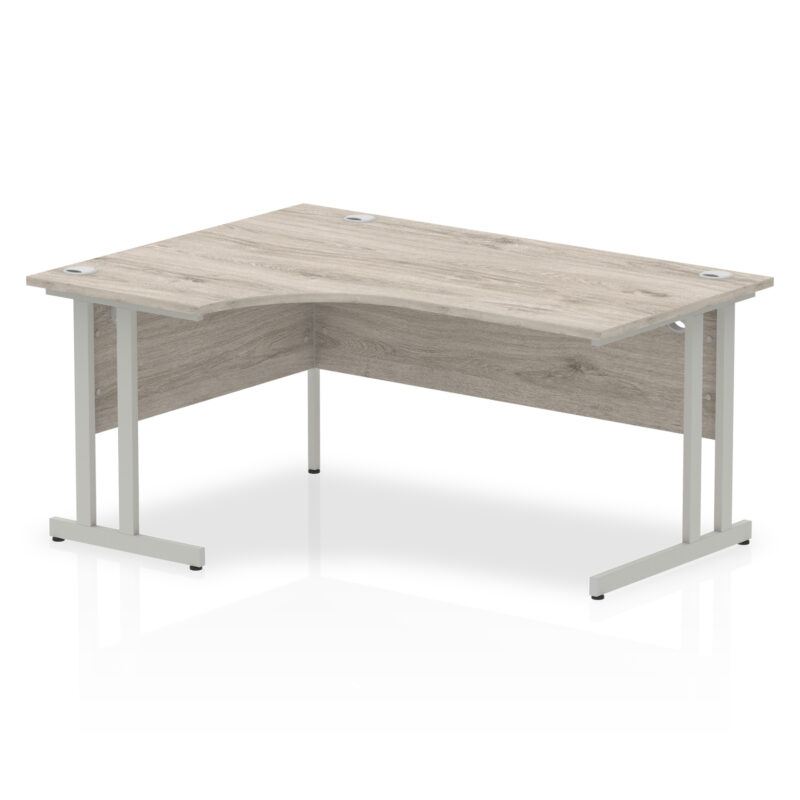 Surge 1600mm Left Crescent Desk Cantilever Leg - Image 3