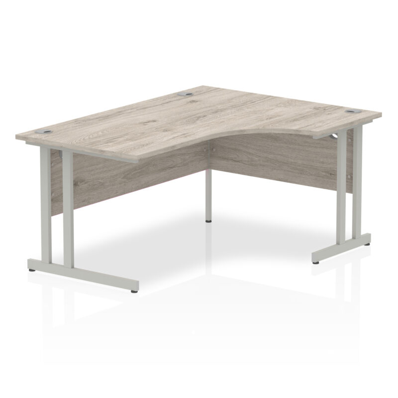 Surge 1600mm Right Crescent Desk Cantilever Leg - Image 3