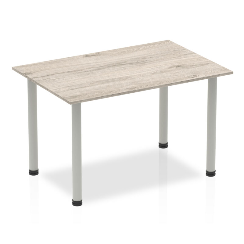 Surge 1200mm Straight Table With Post Leg - Image 9