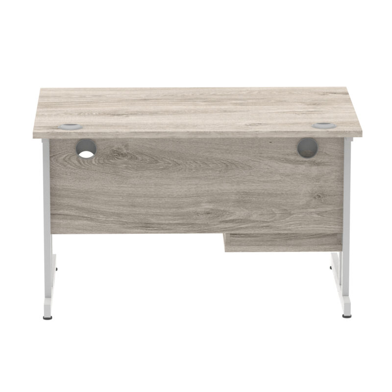 Surge 1200mm Cantilever Straight Desk With Single Fixed Pedestal - Image 75