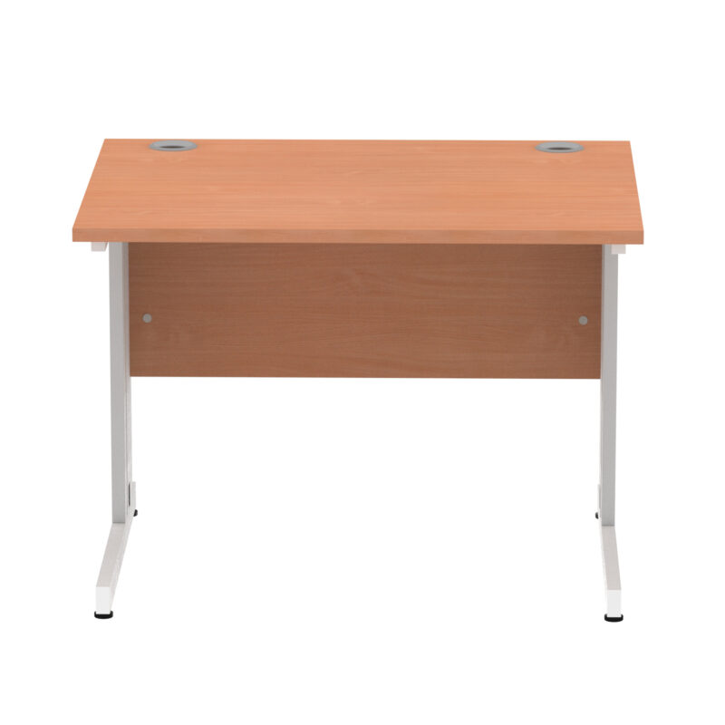 Surge 1000mm Straight Desk Cable Managed Leg - Image 2