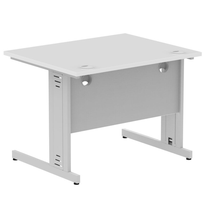 Surge 1000mm Straight Desk Cable Managed Leg - Image 87