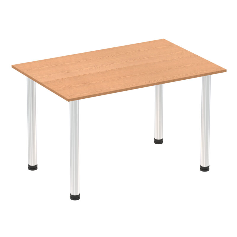 Surge 1200mm Straight Table With Post Leg - Image 18