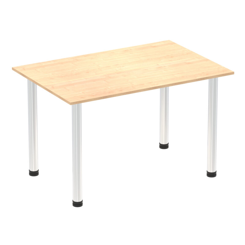 Surge 1200mm Straight Table With Post Leg - Image 13