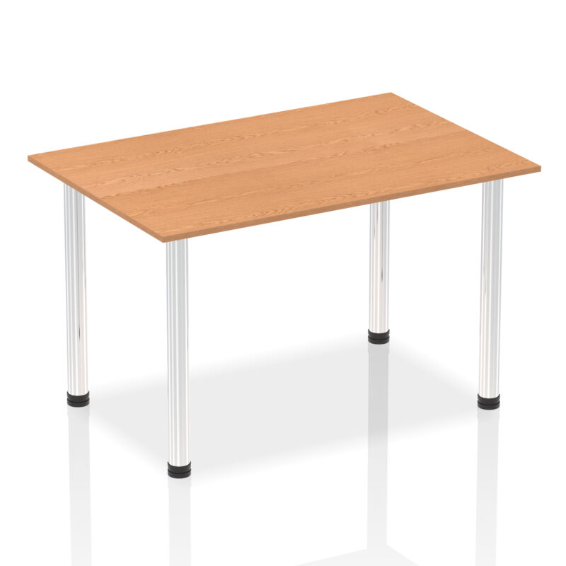 Surge 1400mm Straight Table With Post Leg - Image 18