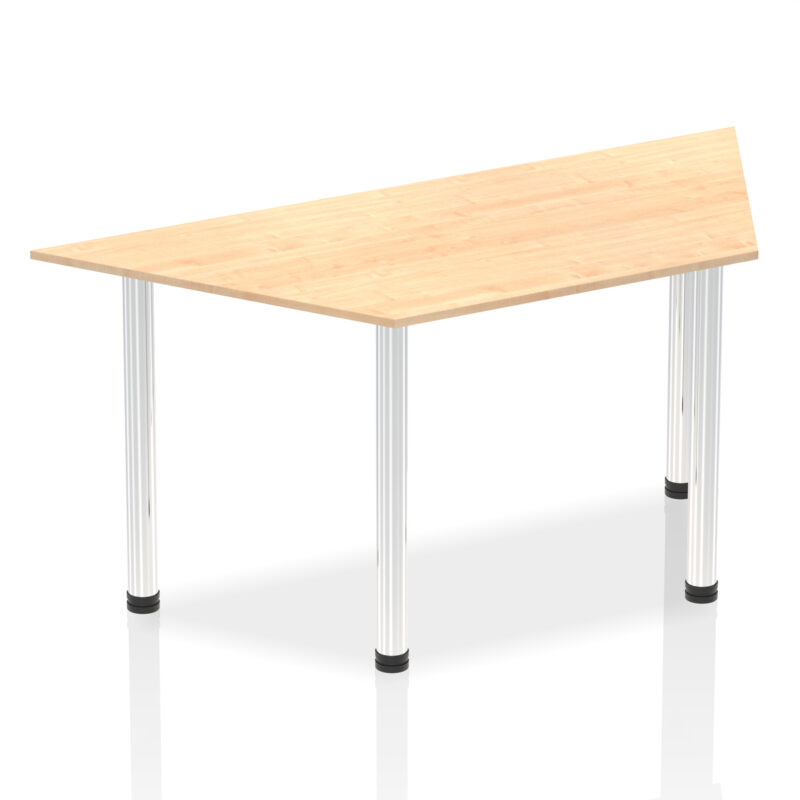 Surge Trapezium Table With Post Leg - Image 13