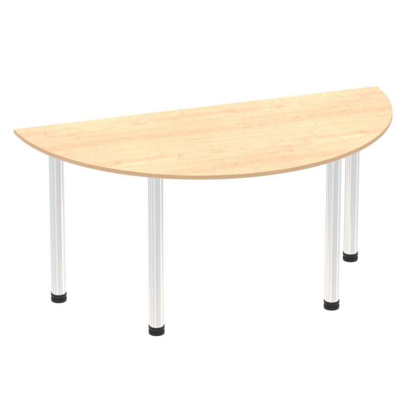 Surge Semi-Circle Table With Post Leg - Image 13