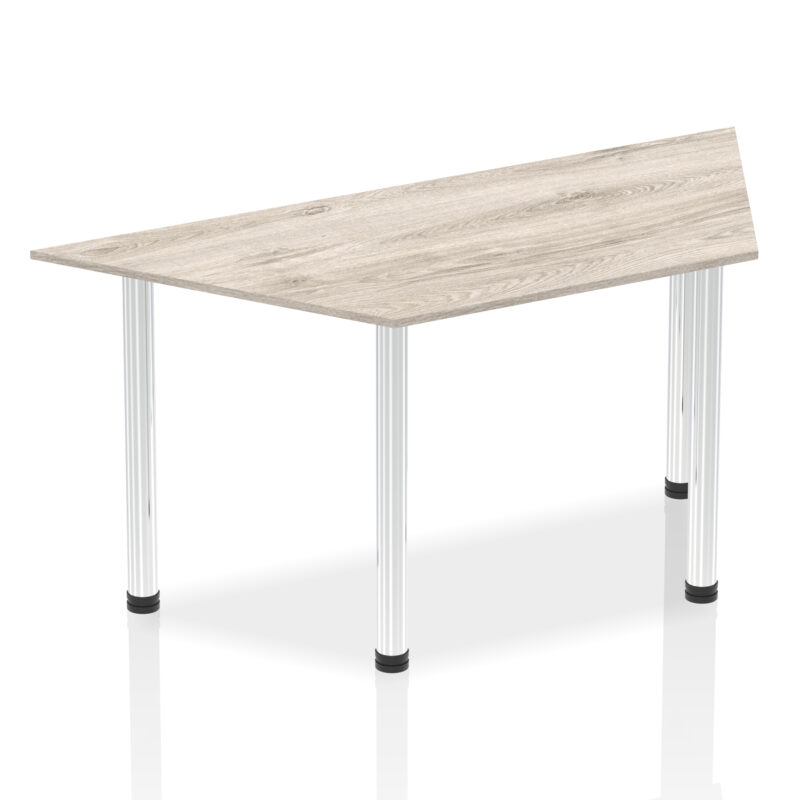 Surge Trapezium Table With Post Leg - Image 8