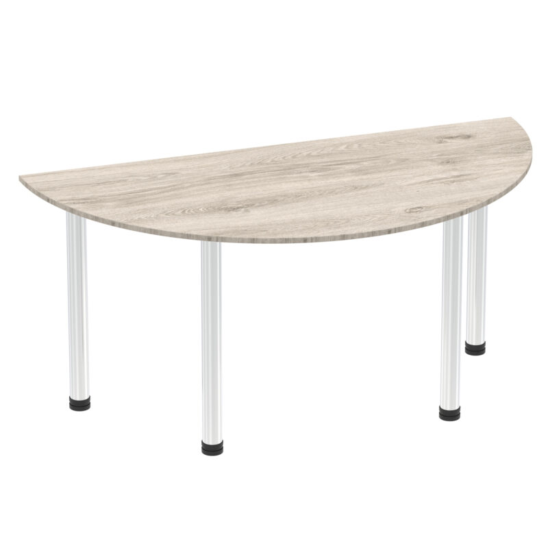 Surge Semi-Circle Table With Post Leg - Image 8