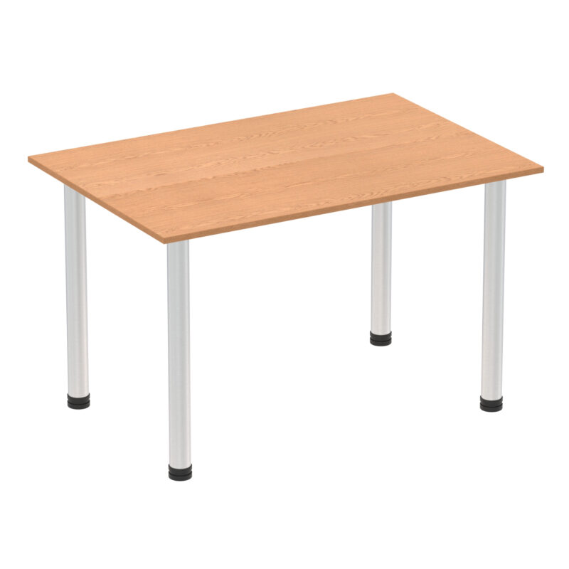 Surge 1200mm Straight Table With Post Leg - Image 17
