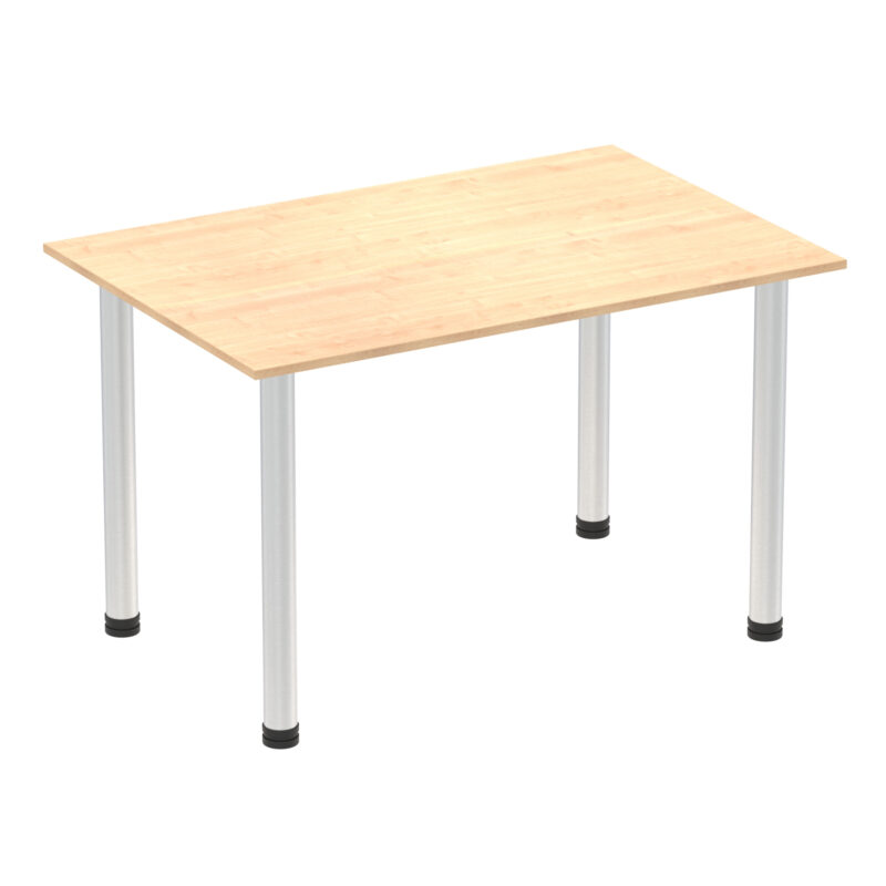 Surge 1200mm Straight Table With Post Leg - Image 12