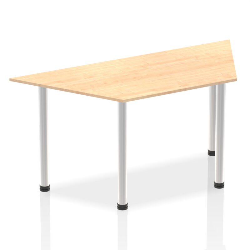 Surge Trapezium Table With Post Leg - Image 12