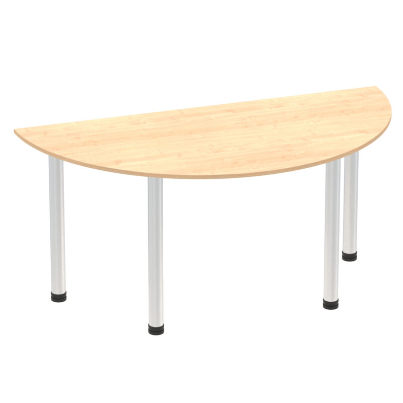 Surge Semi-Circle Table With Post Leg - Image 12