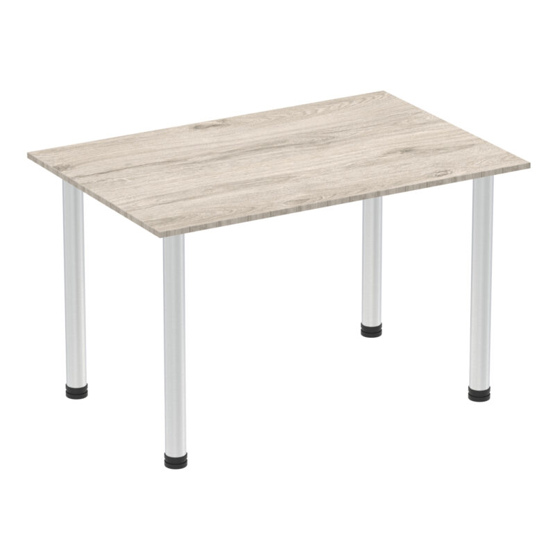 Surge 1200mm Straight Table With Post Leg - Image 7