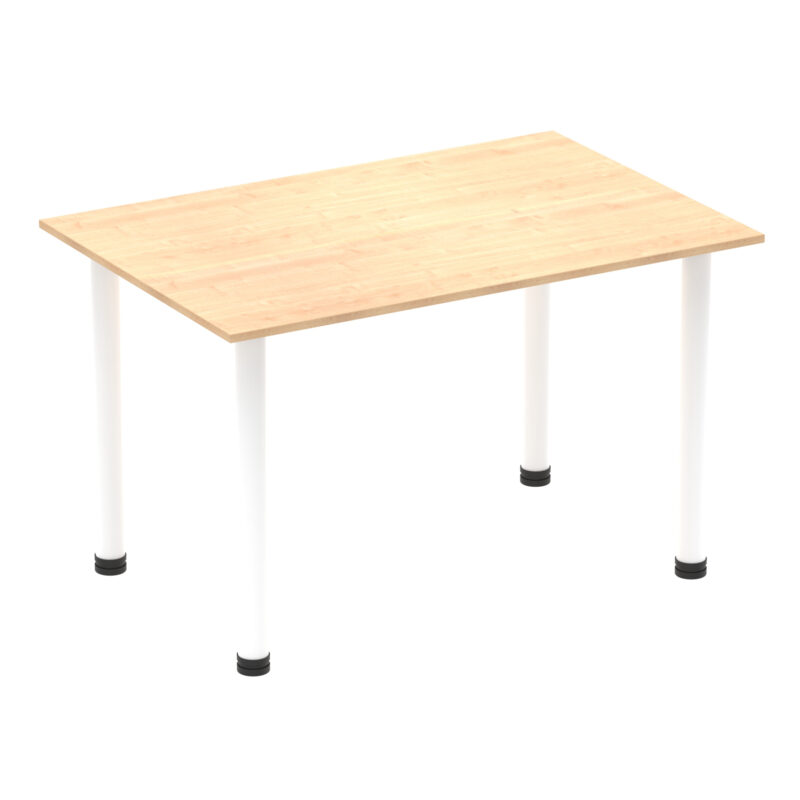Surge 1200mm Straight Table With Post Leg - Image 15