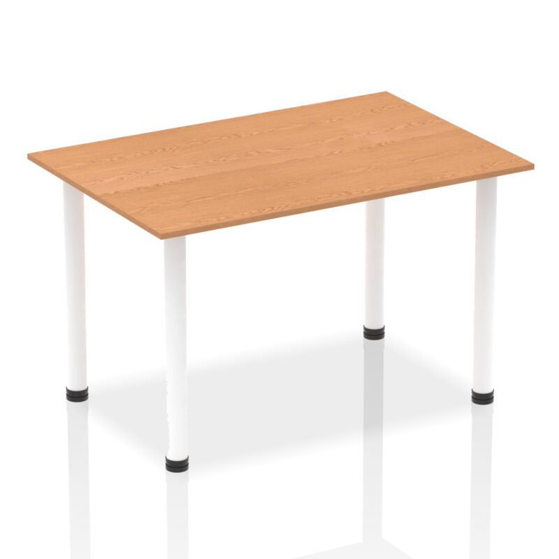 Surge 1400mm Straight Table With Post Leg - Image 20