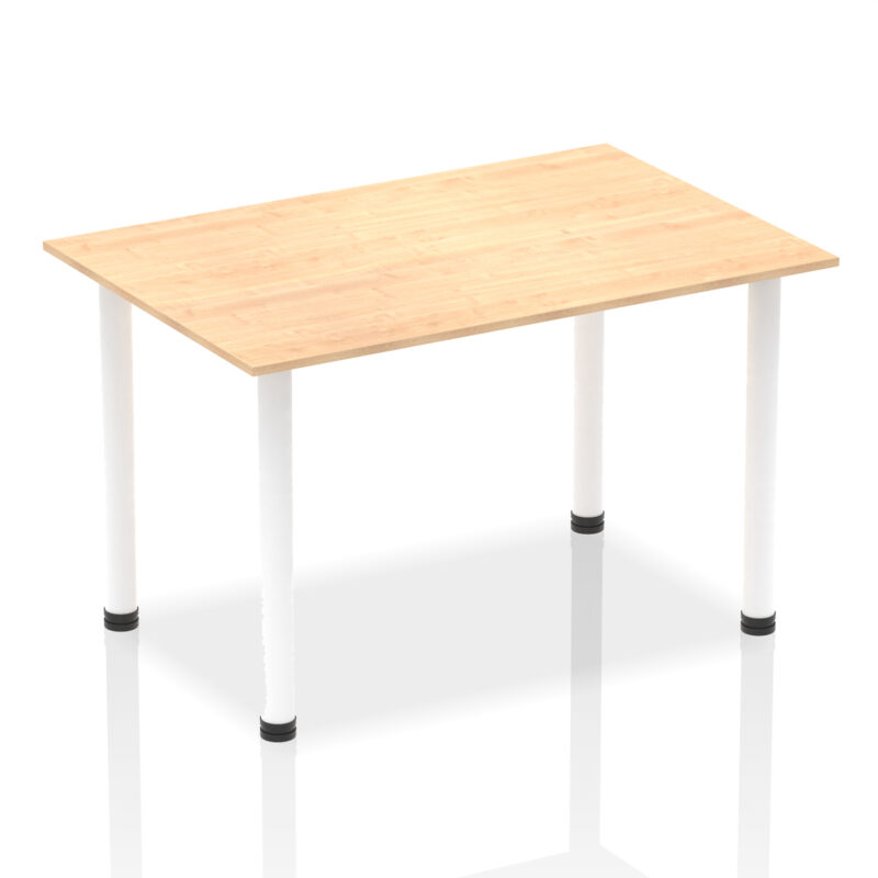 Surge 1400mm Straight Table With Post Leg - Image 15