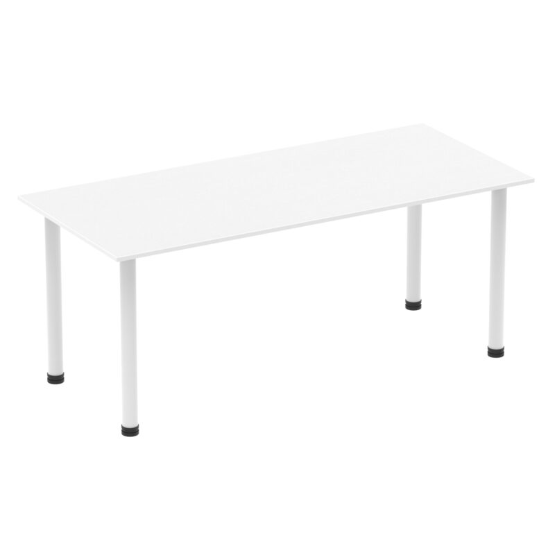 Surge 1800mm Straight Table With Post Leg - Image 30