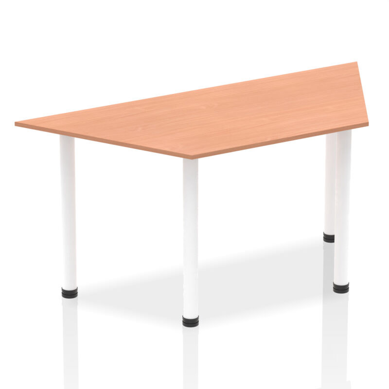 Surge Trapezium Table With Post Leg - Image 5