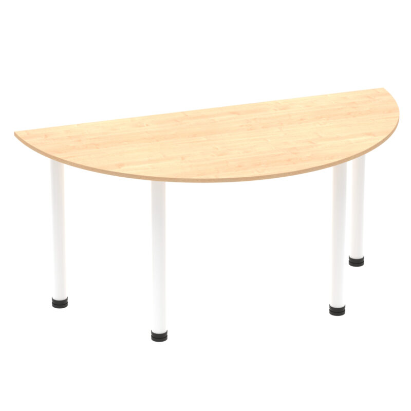 Surge Semi-Circle Table With Post Leg - Image 15