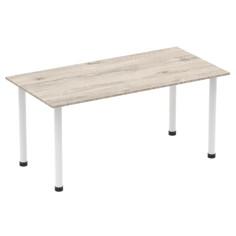 Surge 1600mm Straight Table With Post Leg - Image 10