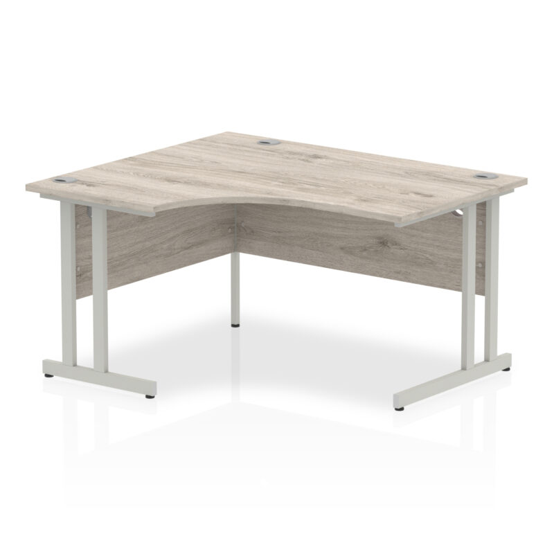 Surge 1400mm Left Crescent Desk Cantilever Leg - Image 3
