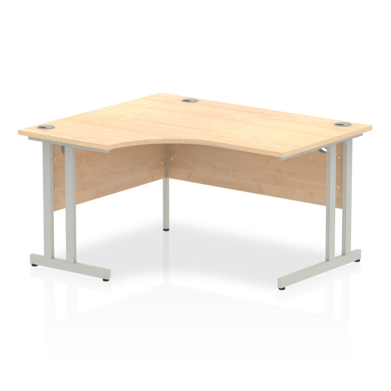 Surge 1400mm Left Crescent Desk Cantilever Leg - Image 5