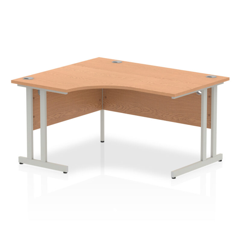 Surge 1400mm Left Crescent Desk Cantilever Leg - Image 7