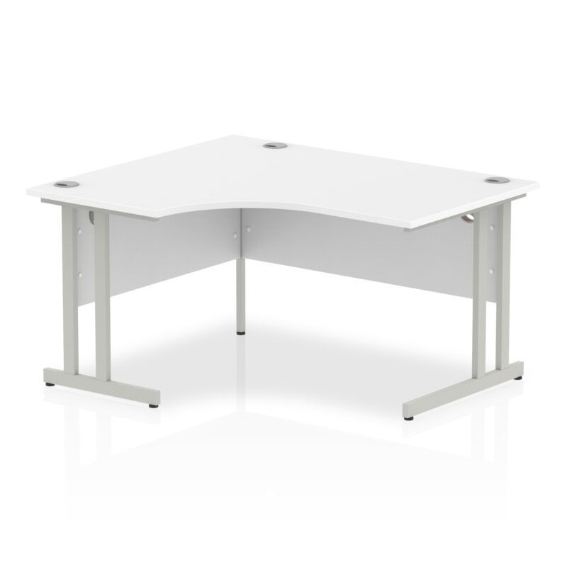 Surge 1400mm Left Crescent Desk Cantilever Leg - Image 11