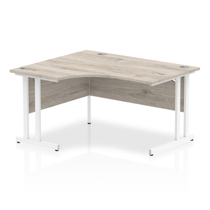 Surge 1400mm Left Crescent Desk Cantilever Leg - Image 4