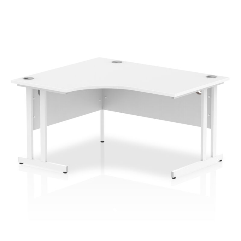 Surge 1400mm Left Crescent Desk Cantilever Leg - Image 12