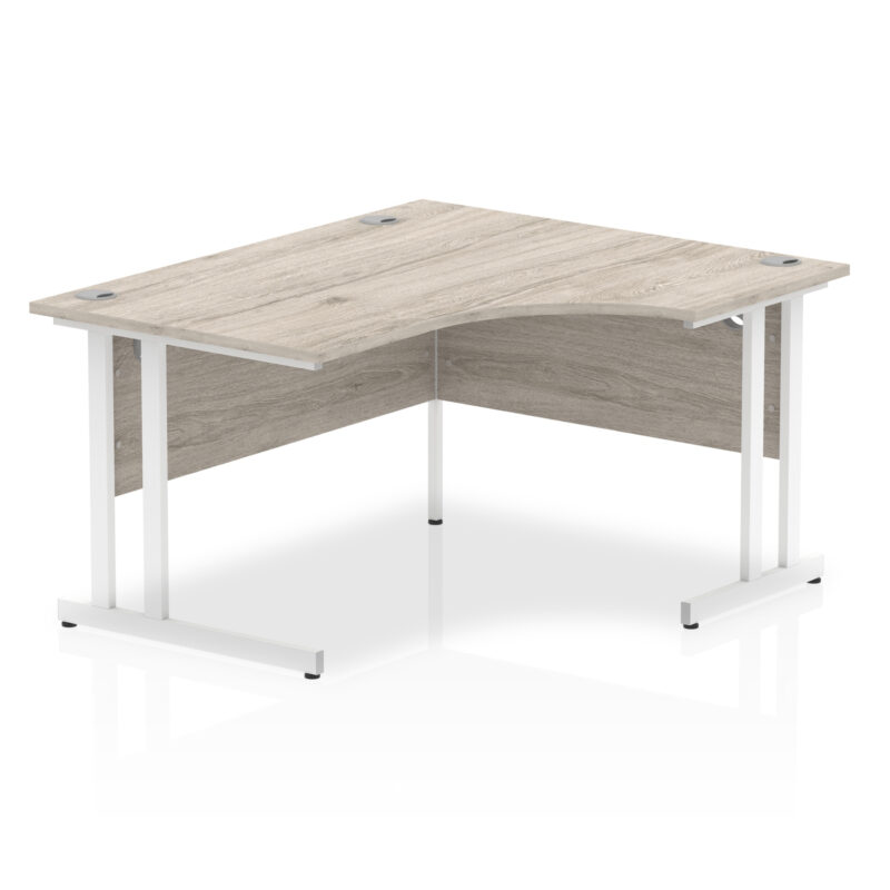 Surge 1400mm Right Crescent Desk Cantilever Leg - Image 4