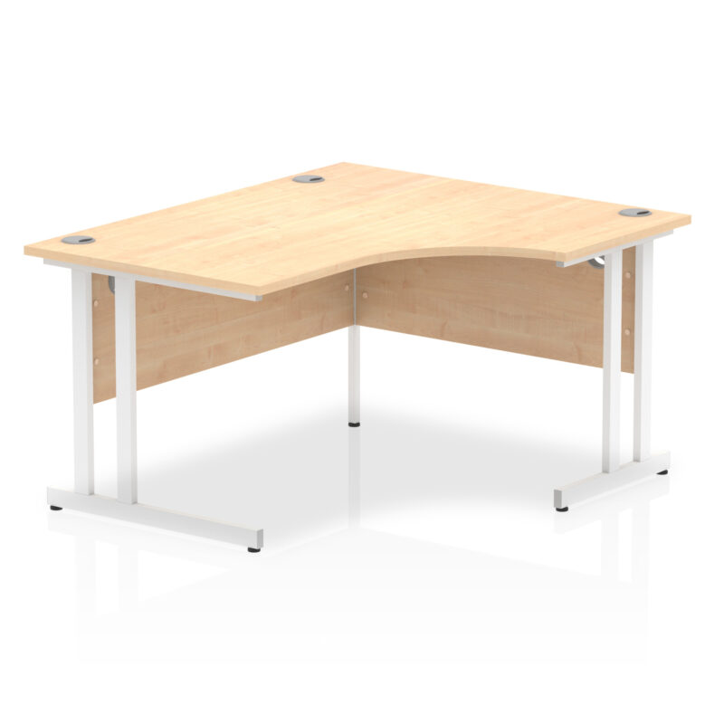 Surge 1400mm Right Crescent Desk Cantilever Leg - Image 6