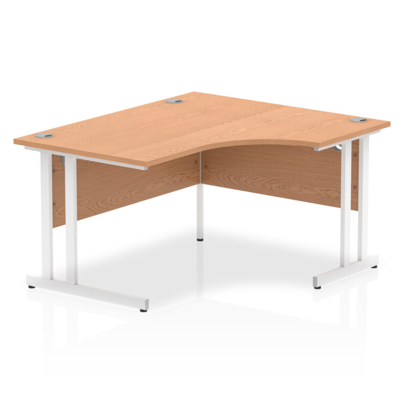 Surge 1400mm Right Crescent Desk Cantilever Leg - Image 8