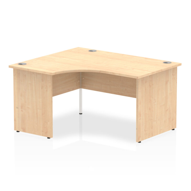 Surge 1400mm Left Crescent Desk Panel End Leg - Image 5
