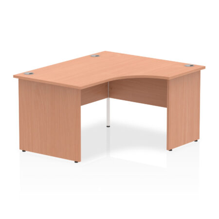 Surge 1400mm Right Crescent Desk Panel End Leg