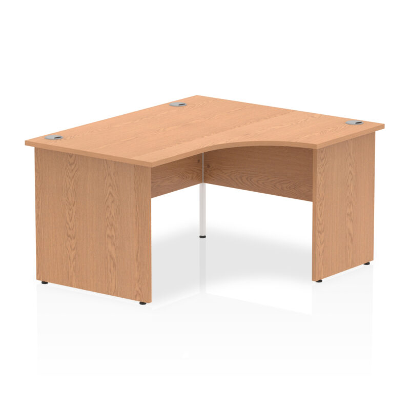 Surge 1400mm Right Crescent Desk Panel End Leg - Image 7